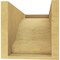 Ekena Millwork 8"W x 16"D x 8"H Wide Moab Rough Cedar Woodgrain TimberThane Corbel, Primed Tan CORUR08X16X08MOARCPR - alternate 4
